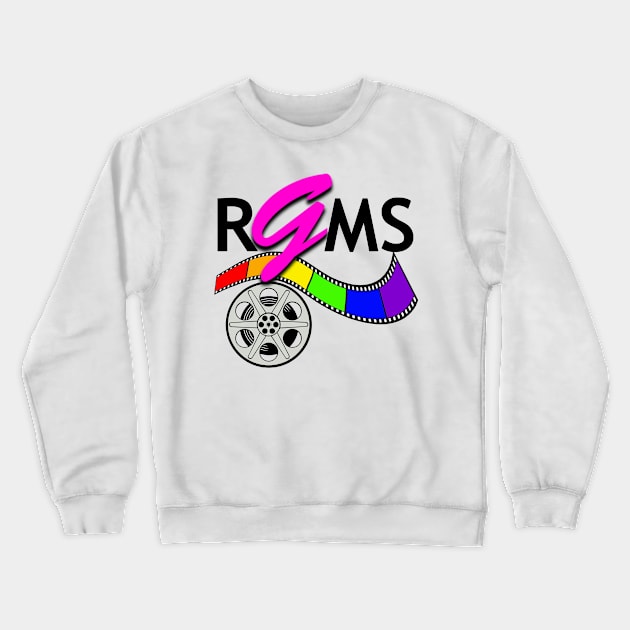 RGMS Rainbow Reel Crewneck Sweatshirt by ReelGayMovieShow